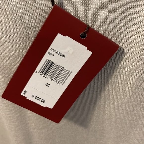 ETRO blouse crean and pink súper elegante size 46 - Picture 4 of 5